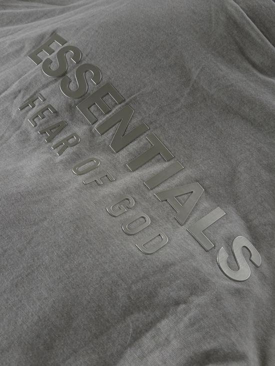 Fear of God Other - Fear of God Essentials Men’s OVERSIZED (Heather STONE) T‑Shirt & Shorts Set